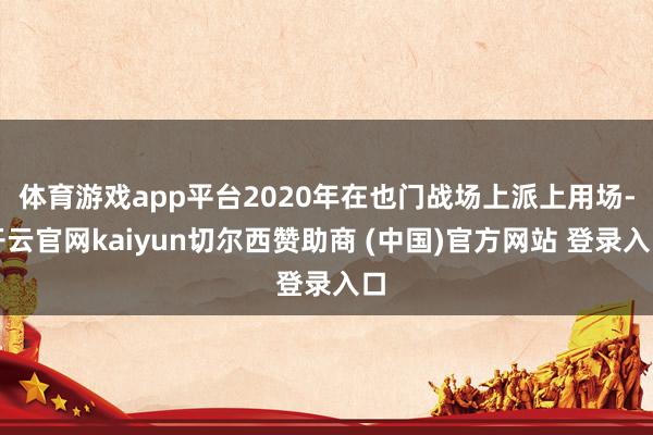 体育游戏app平台2020年在也门战场上派上用场-开云官网kaiyun切尔西赞助商 (中国)官方网站 登录入口